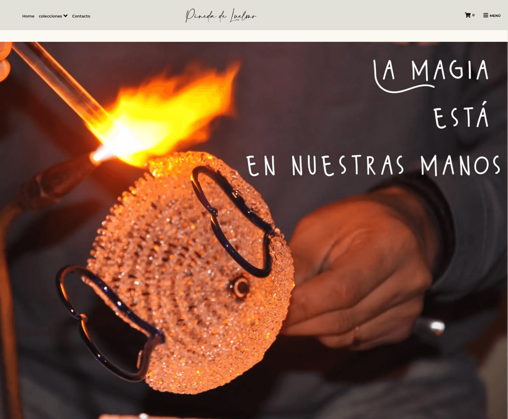 Tienda online Pineda de Luelmo creada con jShop.